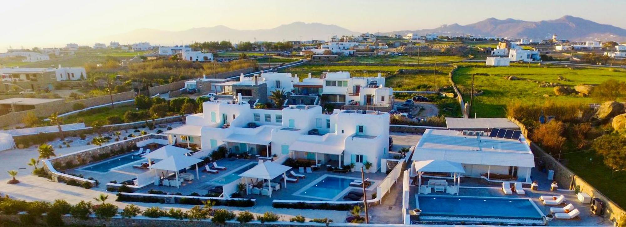 Tiffanys Villas Mykonos Town エクステリア 写真